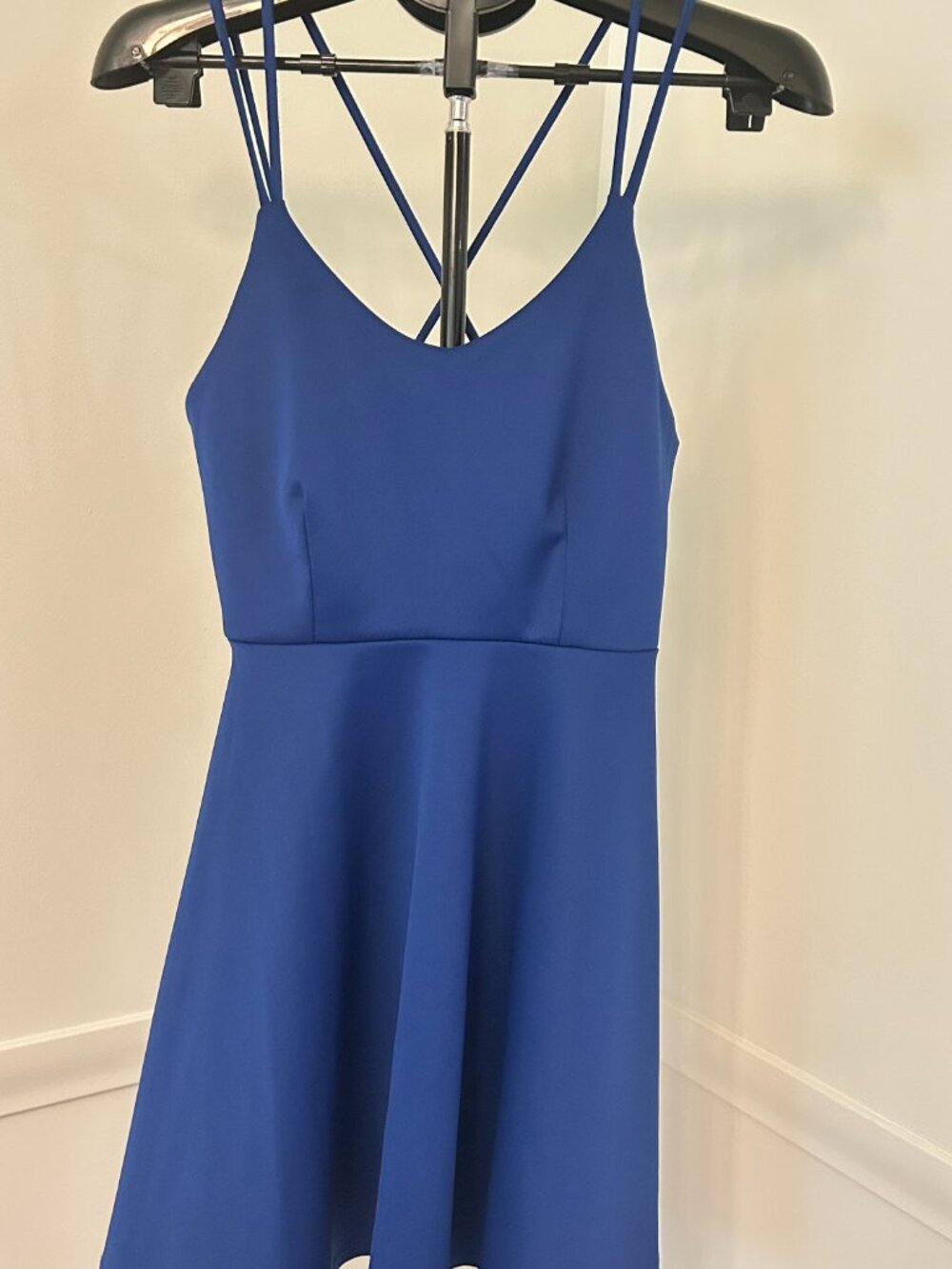 Finn & Clover Royal Blue Mini Party Dress Size M